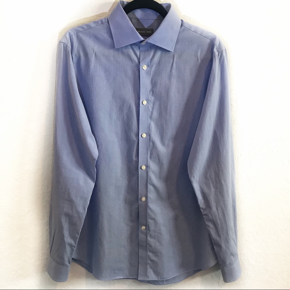 Michael Kors Slim Fit Button-down Dress Shirt